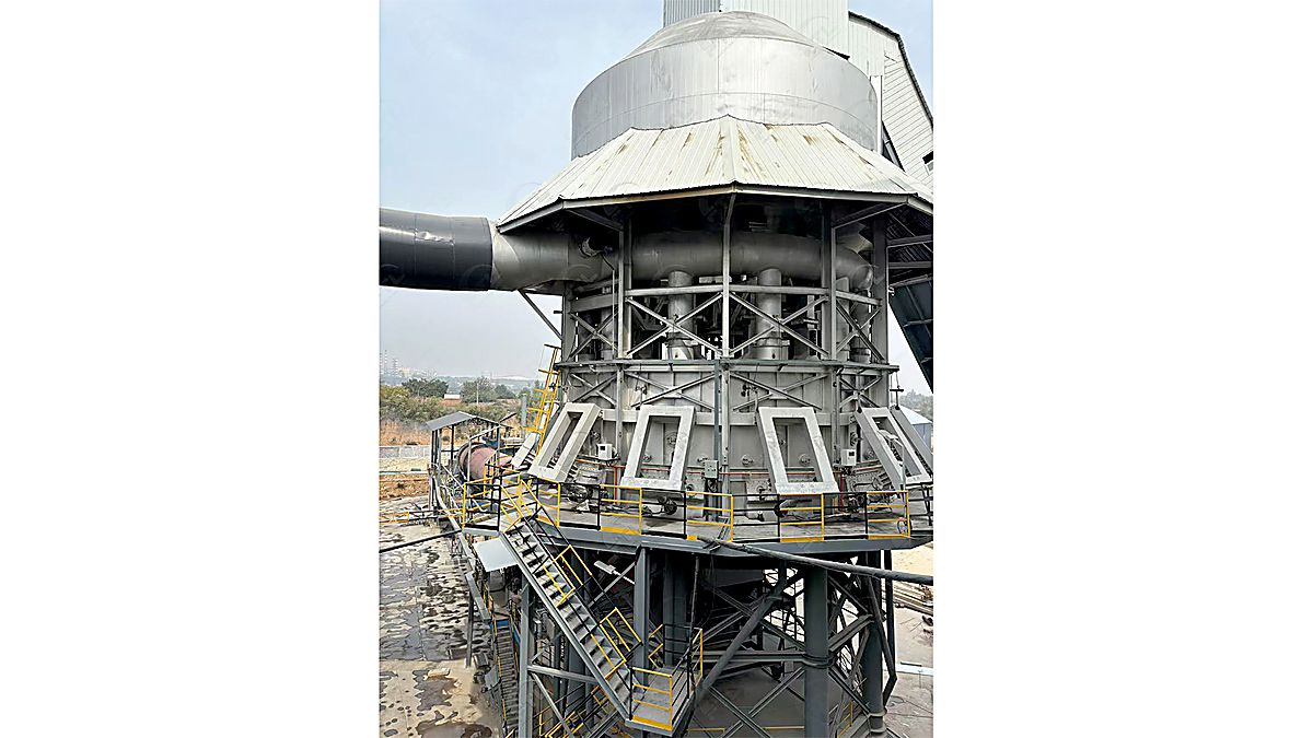Cement plant piping and structural steel supplier