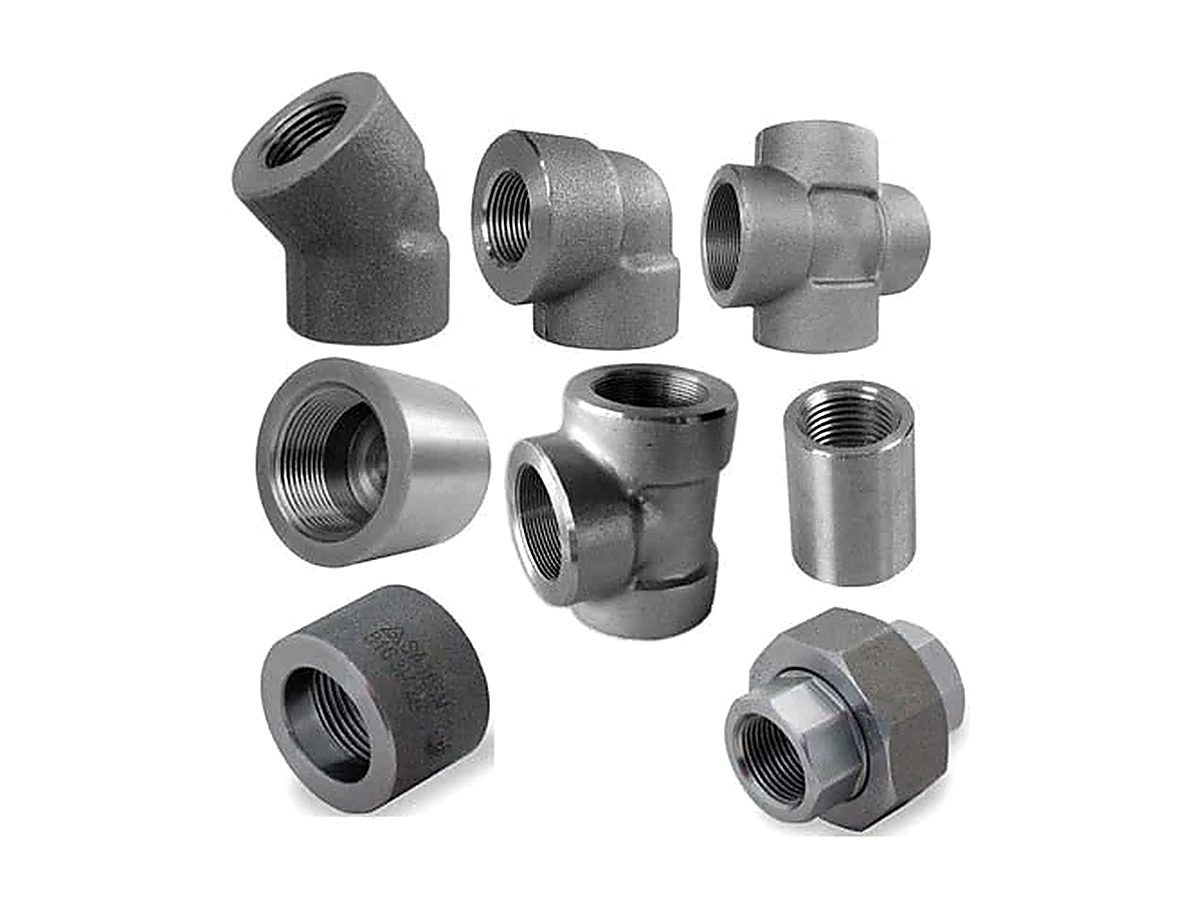 Forged Elbows, Tees & Crosses — Forged fittings manufacturer Mumbai — socket weld threaded fittings Class 3000 6000 9000