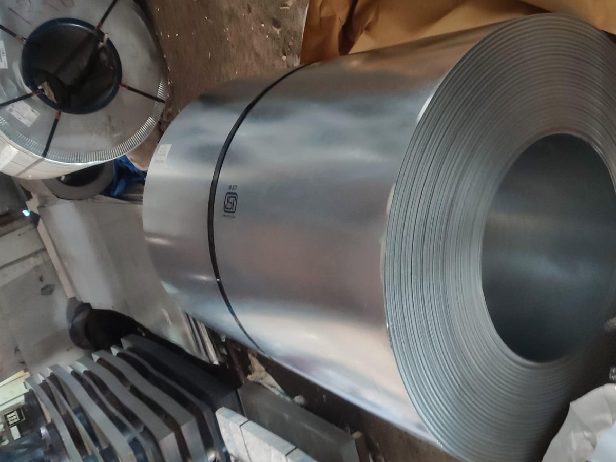 GP Coil / Sheet (Galvanized Plain) — CR HR HRPO GP GPSP coil sheet and slit coil supplier Mumbai — steel coil stock