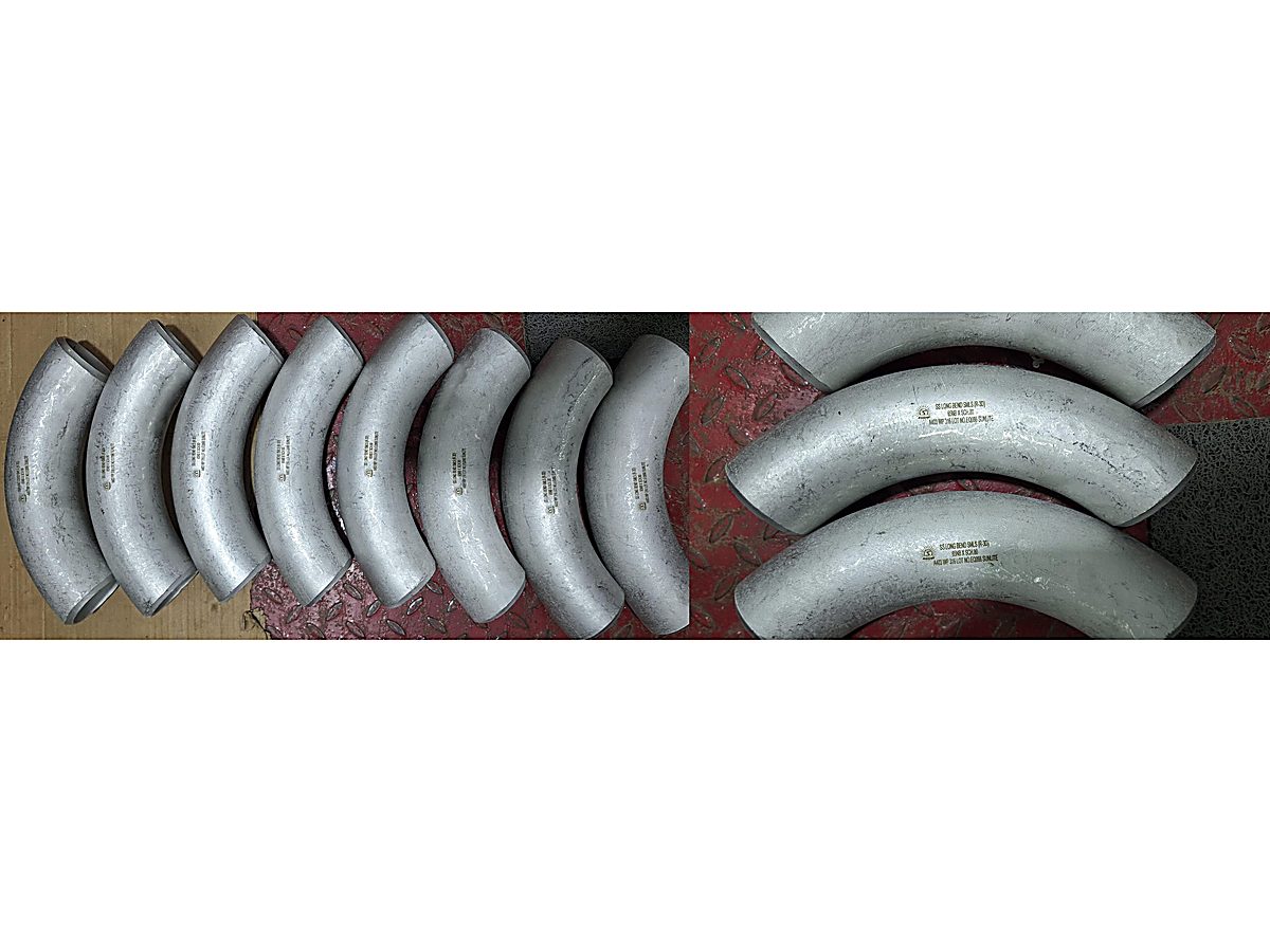Long Bends, Collars & Nipples — Stainless steel butt-weld pipe fittings manufacturer Mumbai — elbows tees reducers