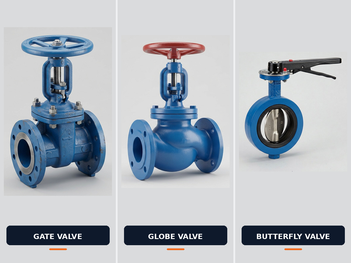 Gate, Globe, Ball, Check & Butterfly Valves — Industrial valves and gaskets supplier Mumbai — gate globe ball check valves